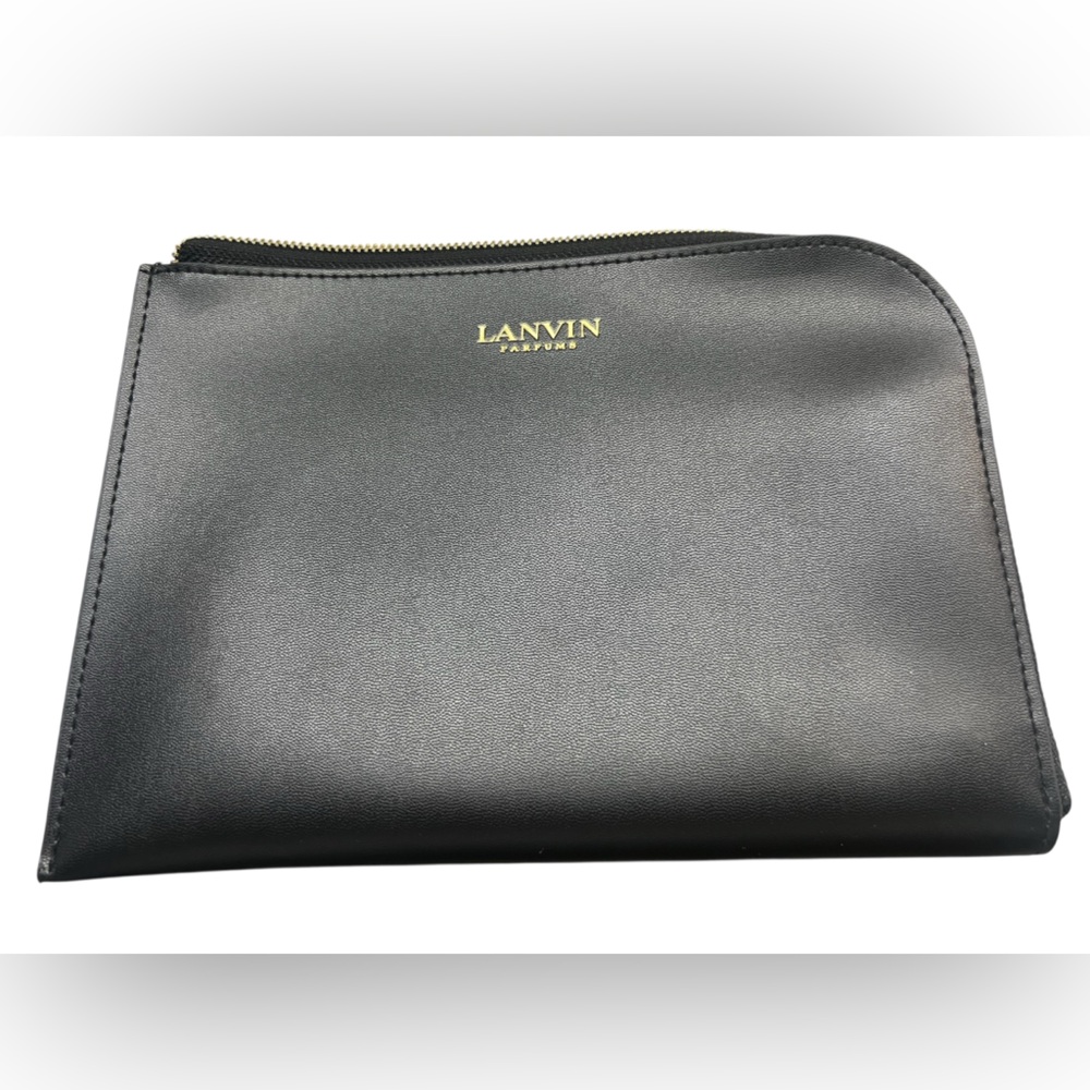 Lanvin Parfums Turkish Airlines Business Class amenity kit‎ bag